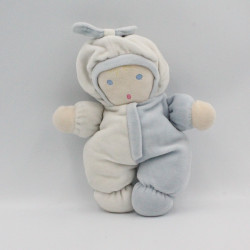 Poupée lutin bleu blanc NOUNOURS