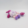 Doudou et compagnie coccinelle rose mauve Framboiselle