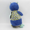 Doudou oiseau pingouin bleu Frigos DEGLINGOS