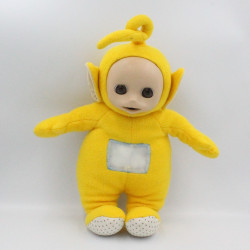 Doudou peluche TELETUBBIES jaune Laa-laa lala parlant TOMY