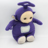 Doudou peluche TELETUBBIES violet Tinky Winky parlant TOMY