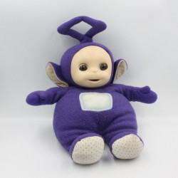 Doudou peluche TELETUBBIES violet Tinky Winky parlant TOMY 