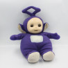 Doudou peluche TELETUBBIES violet Tinky Winky parlant TOMY