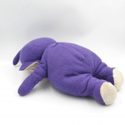 Doudou peluche TELETUBBIES violet Tinky Winky parlant TOMY