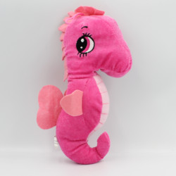 Doudou peluche hippocampe rose TOY'S COMPAGNY