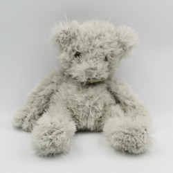 Doudou peluche ours gris HISTOIRE D'OURS