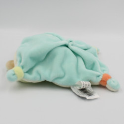 Doudou et compagnie plat lapin blanc bleu vert orange Acidulés
