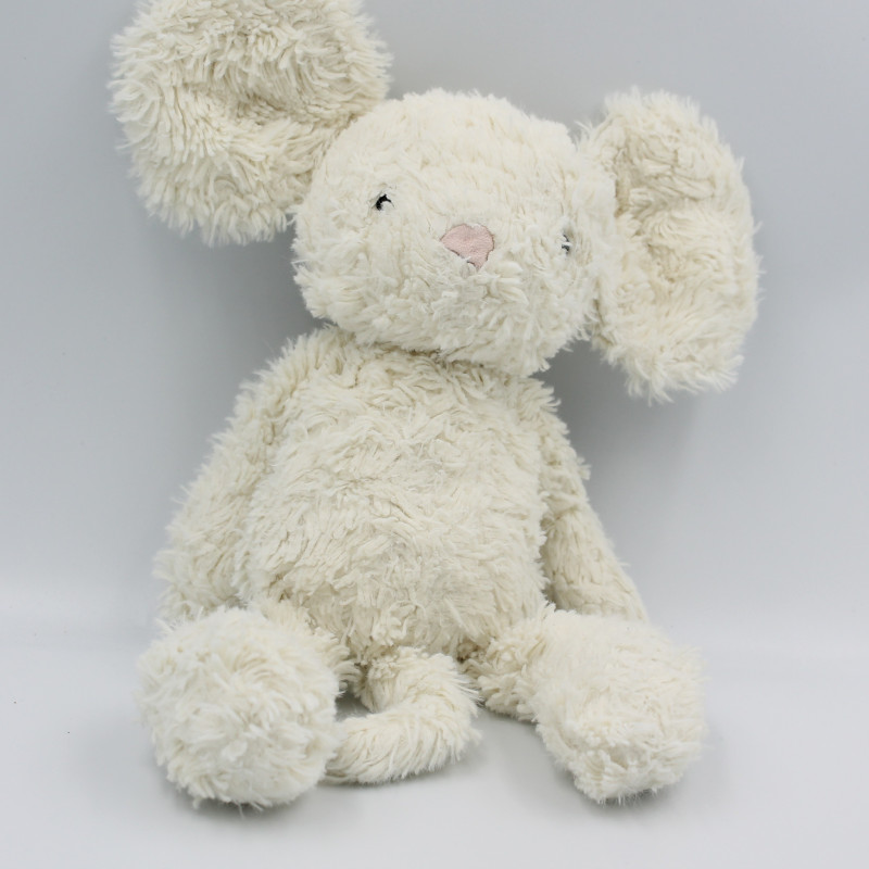 Doudou souris blanche JELLYCAT