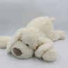 Doudou peluche chien blanc Cookie HISTOIRE D'OURS
