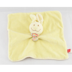 Doudou lapin vert anis TEX