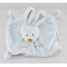 Doudou plat lapin rose GRAIN DE BLE