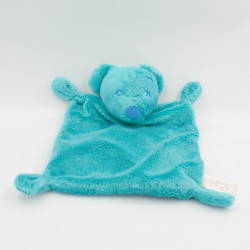 Doudou plat ours bleu turquoise KIABI SIMBA TOYS