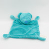 Doudou plat ours bleu turquoise KIABI SIMBA TOYS