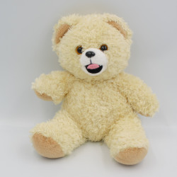 Doudou publicitaire ours CAJOLINE