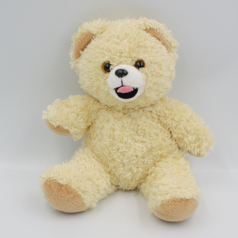 Doudou publicitaire ours CAJOLINE