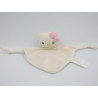 Doudou plat Hello Kitty blanc SANRIO