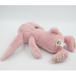 Doudou peluche lapin rose fleurs Liberty JELLYCAT 30 cm - 30399