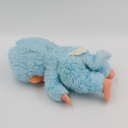 Ancienne Peluche Singe Kiki bleu AJENA