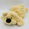 Ancienne peluche doudou chien ours vanille jaune Rumple FISHER PRICE Vintage