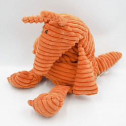 Doudou peluche tamanoir orange JELLYCAT 40 cm
