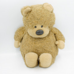 Ancienne peluche ours beige marron AJENA Vintage