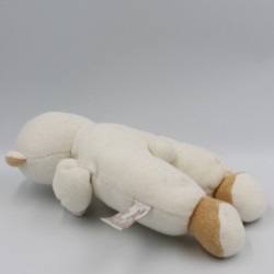 Doudou ours blanc beige ANNA CLUB PLUSH