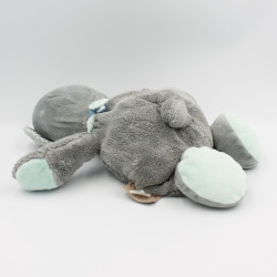 Doudou ours gris bleu Jules NATTOU