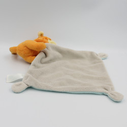 Doudou plat Tigrou mouchoir bleu ballons DISNEY BABY