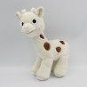 Doudou sophie la girafe blanche marron VULLI