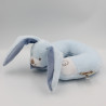 Tour de cou Doudou lapin bleu Bibou NATTOU