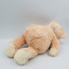 Doudou peluche ours rose orange AJENA
