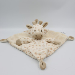 Doudou plat girafe beige...