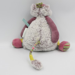 Doudou chat rose les Pachats MOULIN ROTY