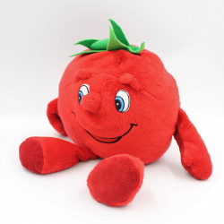 Peluche fruit fraise rouge DELTA SPORT