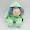 Doudou Bourriquet en pyjama vert Disney 30 cm