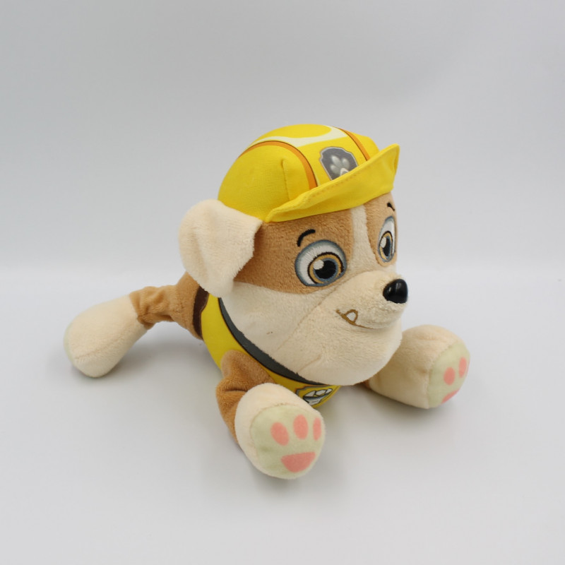 Peluche chien Rubble Pat Patrouille Paw Patrol NICKELODEON 