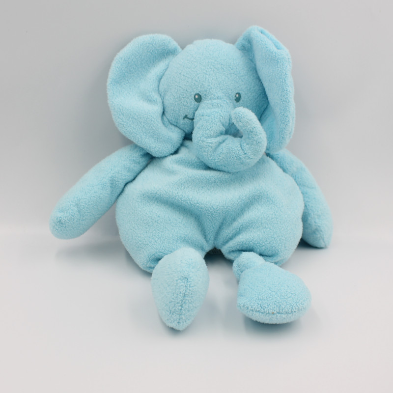 Doudou éléphant bleu PREMAMAN