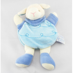 Doudou bleu Gaston le mouton Doudou et Compagnie 