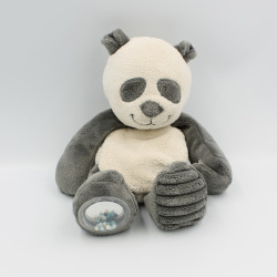 Doudou panda gris noir blanc Louis et Scott NOUKIE'S