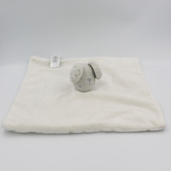 Doudou plat souris blanche étoiles grises PRIMARK