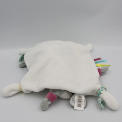 Doudou et compagnie plat chien blanc beige gris bleu rose Toopi