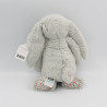 Doudou lapin gris fleurs Liberty JELLYCAT 30 cm