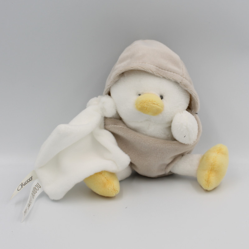 Doudou poussin beige coquille avec mouchoir CHICCO