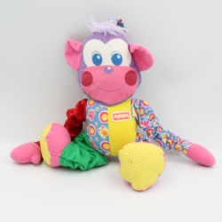 Doudou singe multicolore PLAYSKOOL