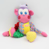 Doudou singe multicolore PLAYSKOOL