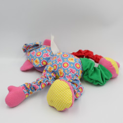 Doudou singe multicolore PLAYSKOOL