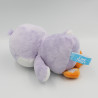 Peluche pingouin mauve Cousin Toucalin Bisounours CARE BEARS