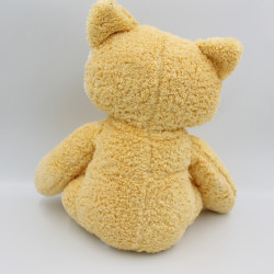 Doudou peluche renard orange blanc étoiles 