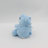 Doudou marmotte bleu bavoir URIAGE
