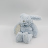 Doudou lapin bleu ABSORBA
